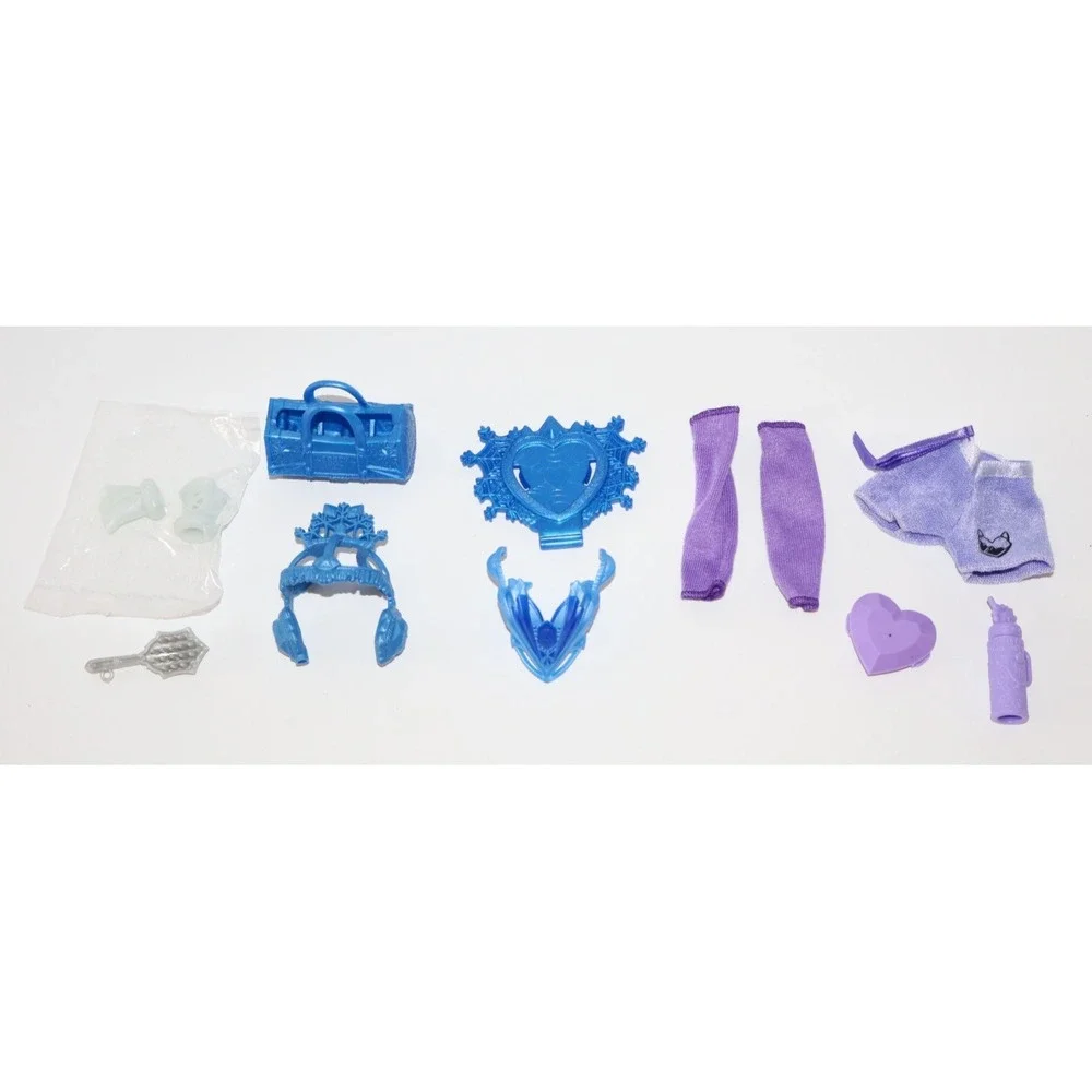 MONSTER HIGH Skulltimate Secrets Wardrobe Locker Closet Abbey Doll Accessories!
